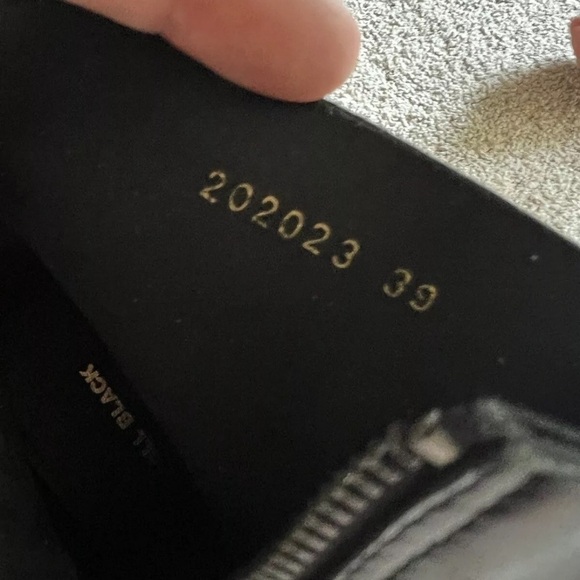 New ANTHROPOLOGIE x ALL BLACK Size 39 Pointed Toe Wedge Ankle Boots Booties - Picture 3 of 7